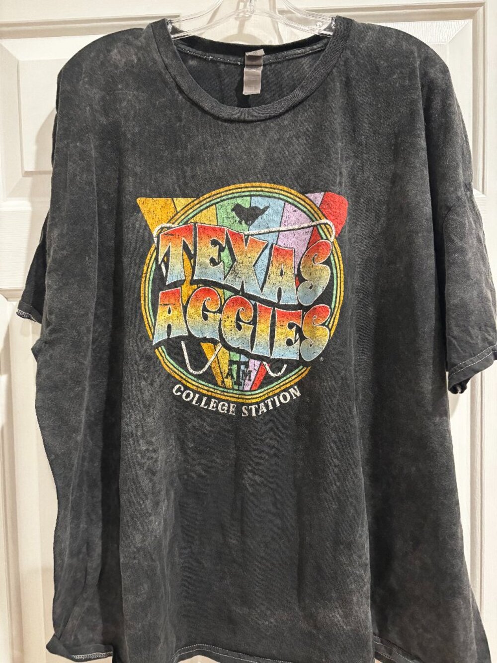 Texas A&M Aggies "College Station" retro graphic tee XXL